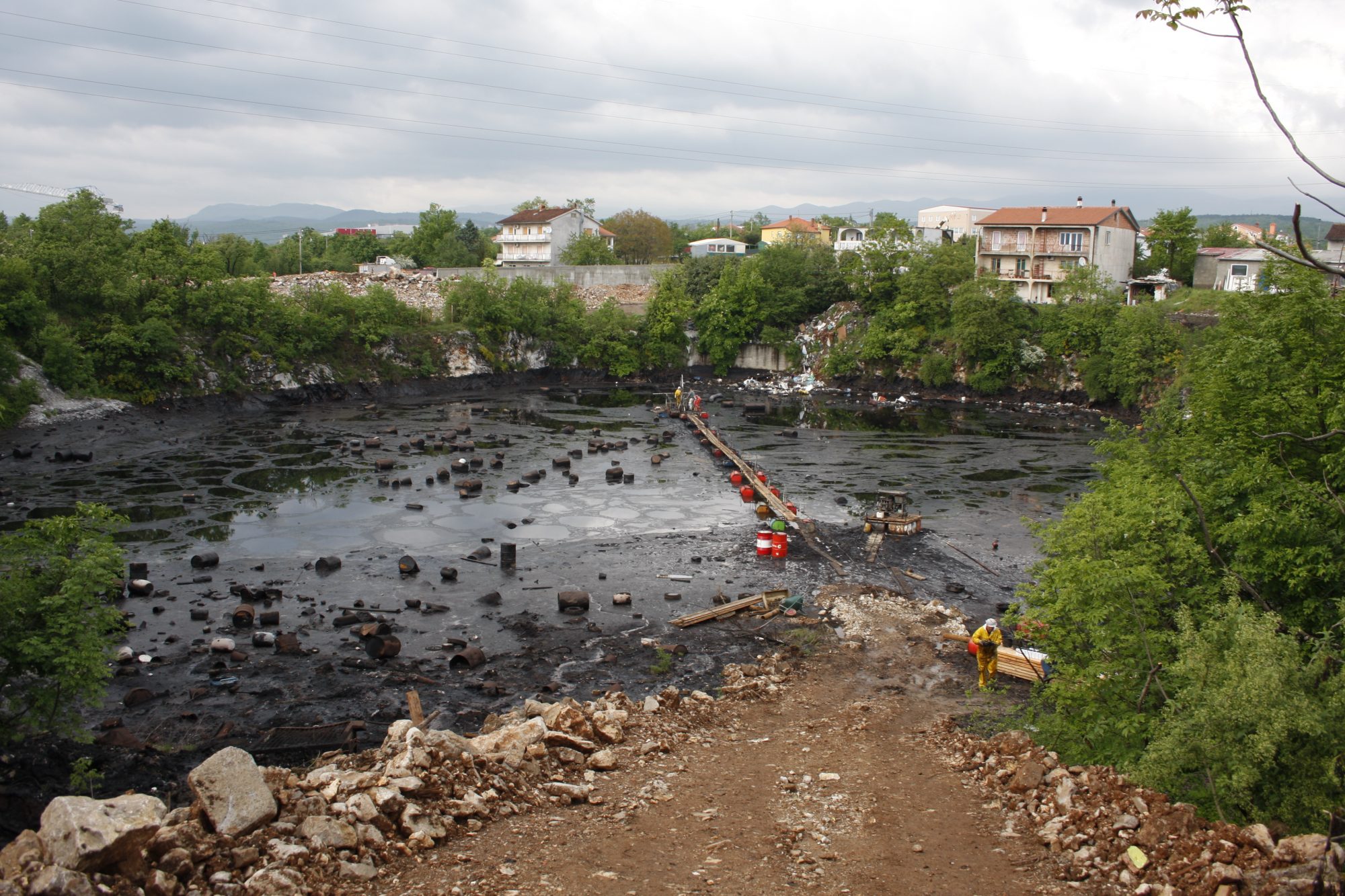 used environmental management is in how sensing remote and waste the pit  EIA Oikon  Investigation d.o.o. of Sovjak