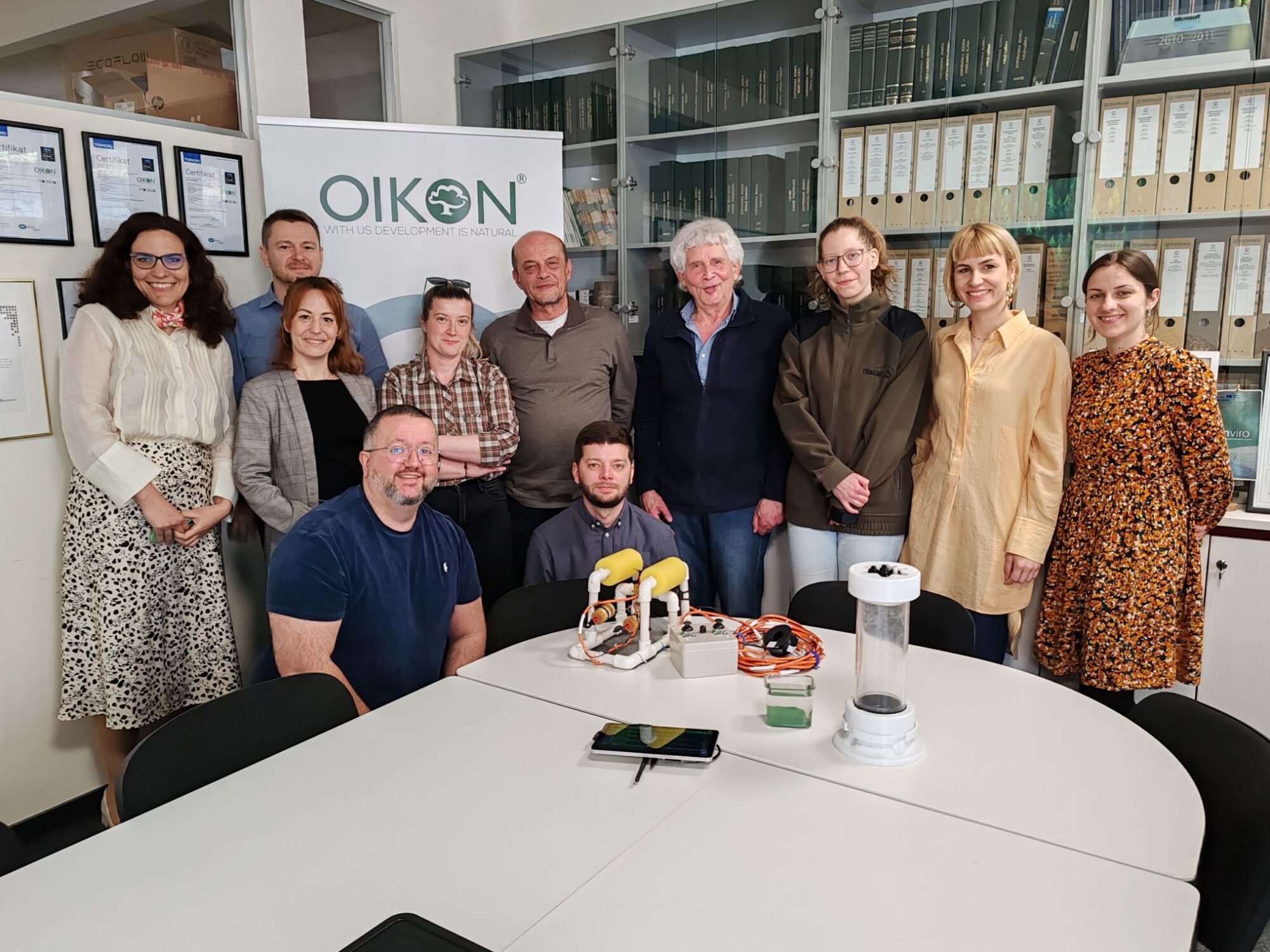Otter expert Addy de Jongh visits Oikon and Plitvice Lakes National ...